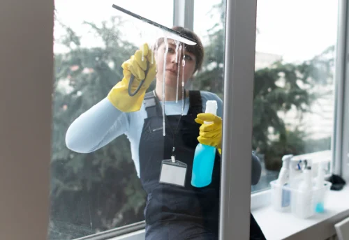 Nettoyage de vitres intérieures et extérieures à l'Hospitalet